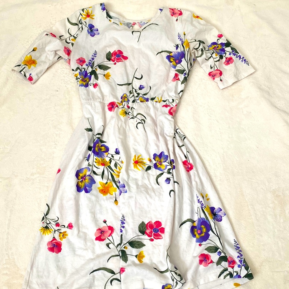 Vintage floral dress